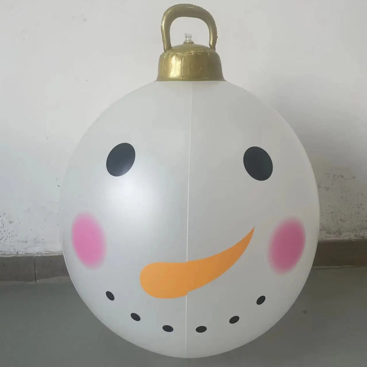 Bola Hinchable Gigante de Navidad de 60 cm para Exterior sin Luces