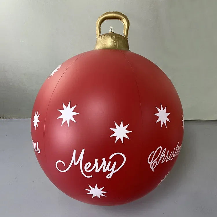 Palla gonfiabile decorativa da esterno con diametro di 60 cm, senza luci