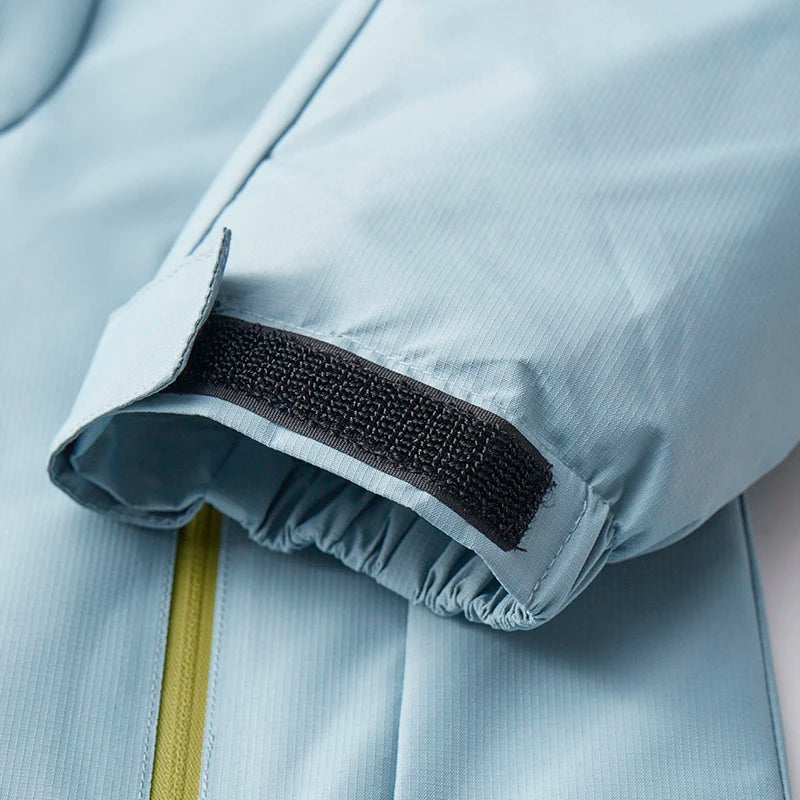 Chaqueta Cortavientos de Poliéster para Hombre con Forro de Grafeno y Capucha