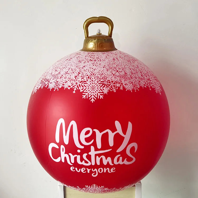 Palla gonfiabile decorativa da esterno con diametro di 60 cm, senza luci