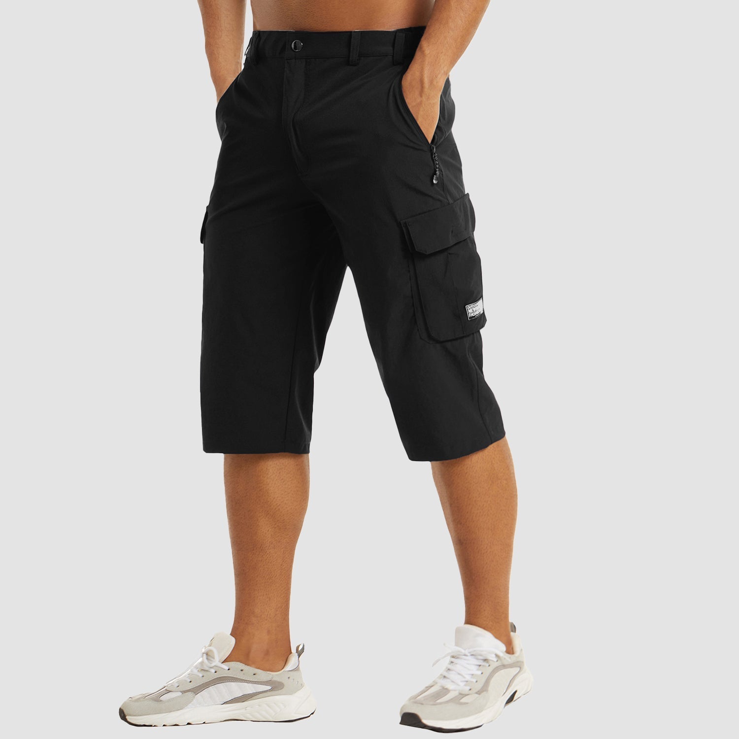 Shorts cargo hombre secado rápido