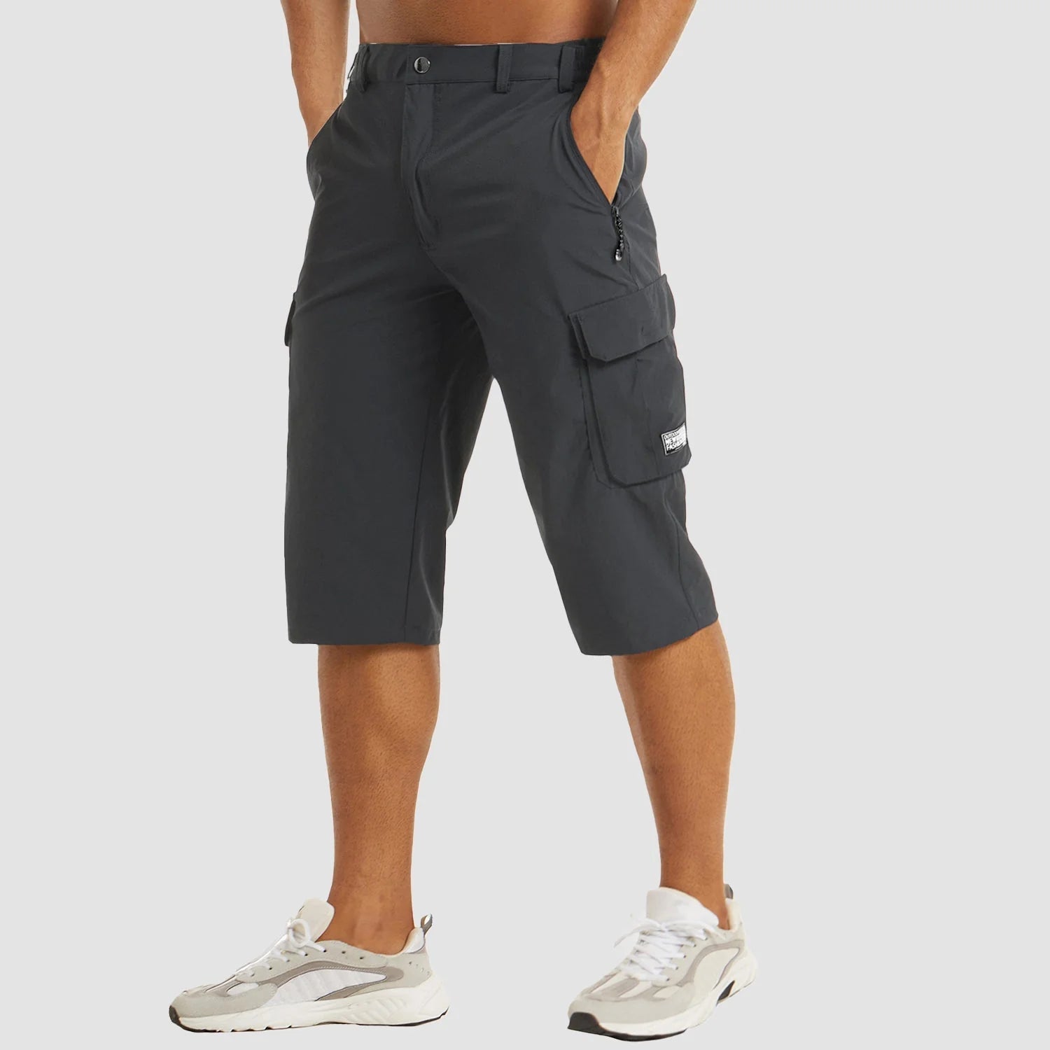 Shorts cargo hombre secado rápido