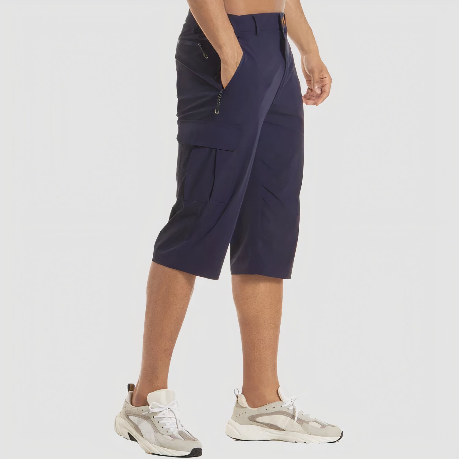 Shorts cargo hombre secado rápido