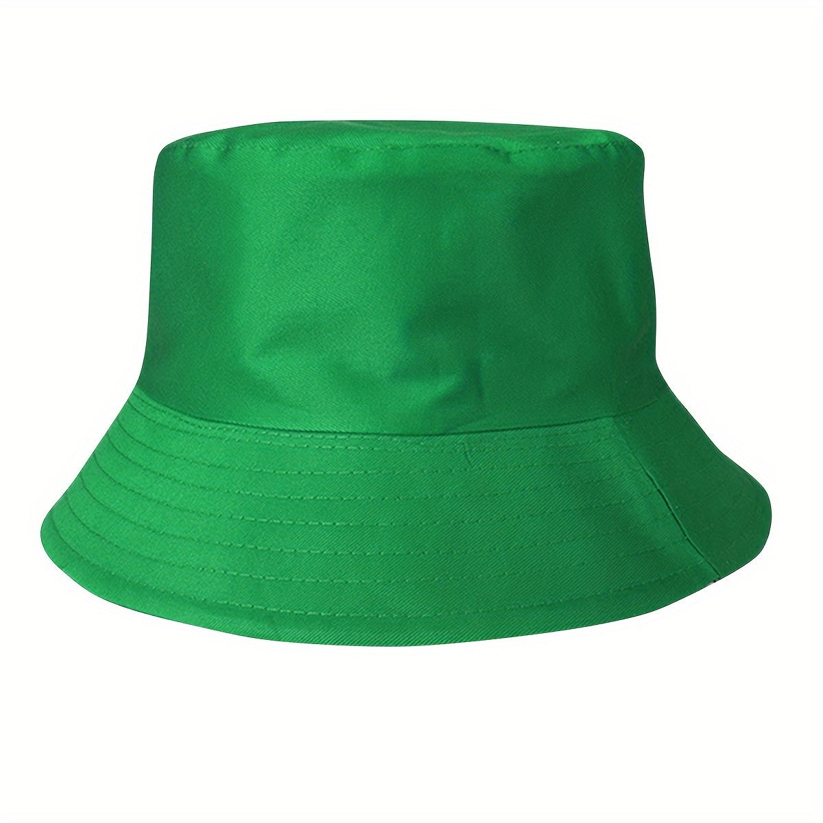 Bonnet de pêcheur unisexe - bord rigide surpiqué - style urbain décontracté