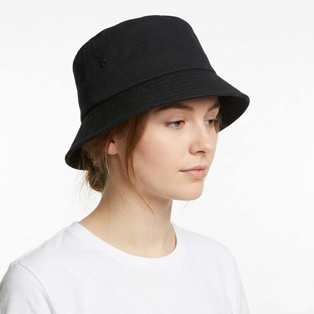 Bonnet de pêcheur unisexe - bord rigide surpiqué - style urbain décontracté