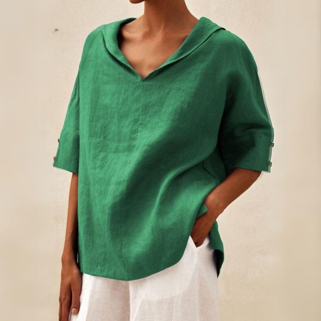 Blusa Mujer Casual Cuello V