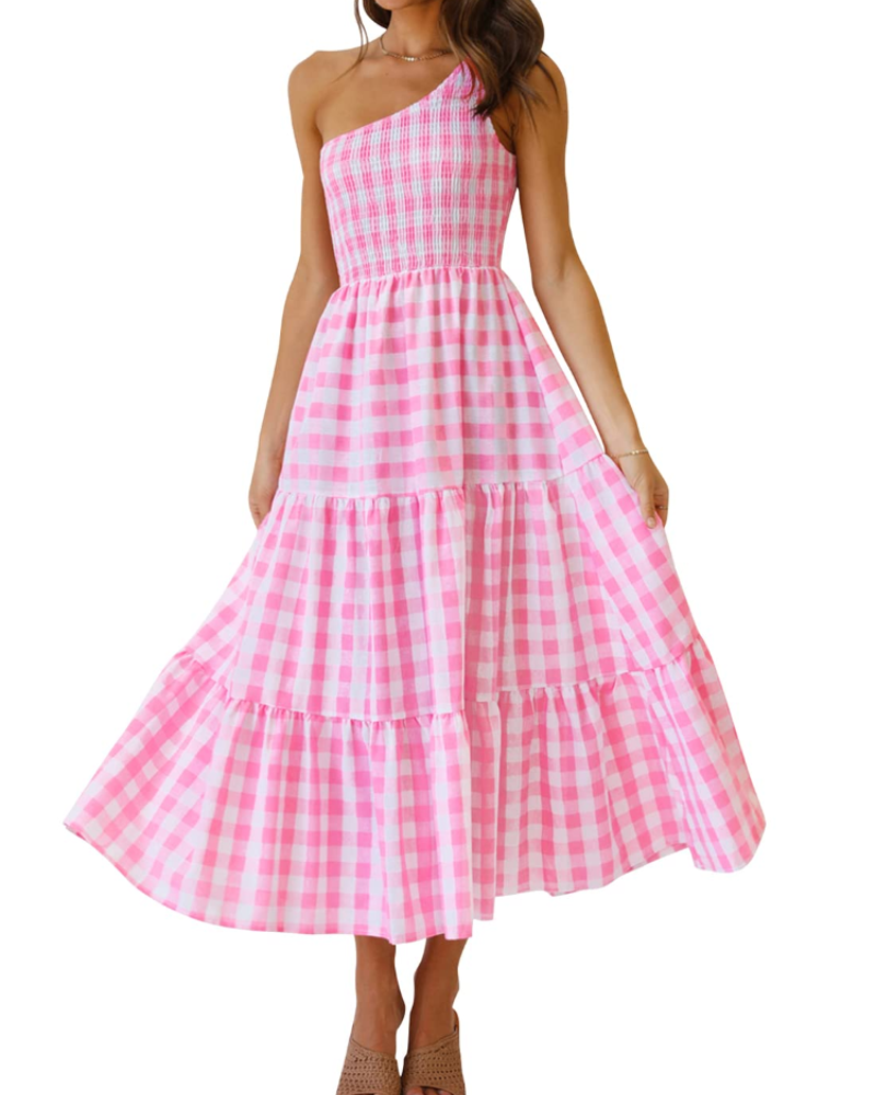 Vestido largo mujer | una manga | diseño asimétrico para eventos