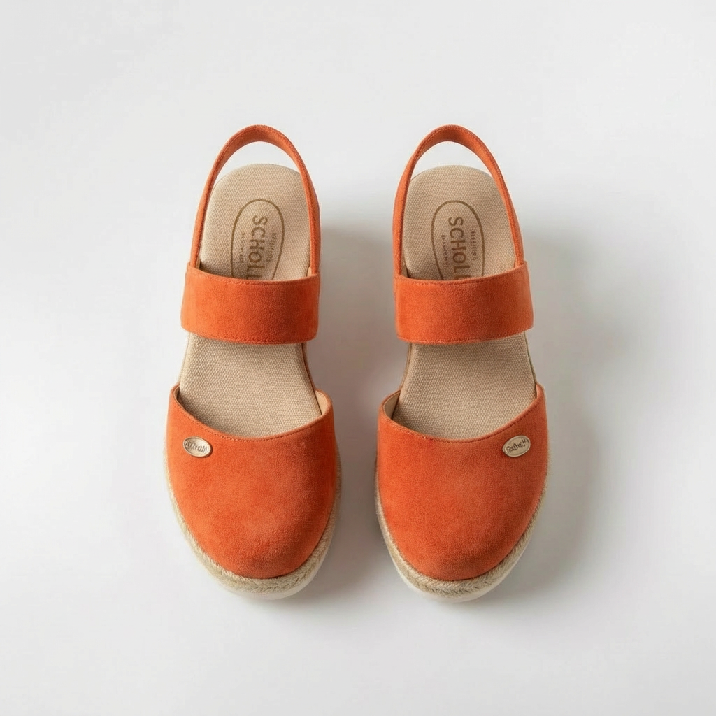 Women's Espadrille Style Platform Sandals Linen Wedge Shoes