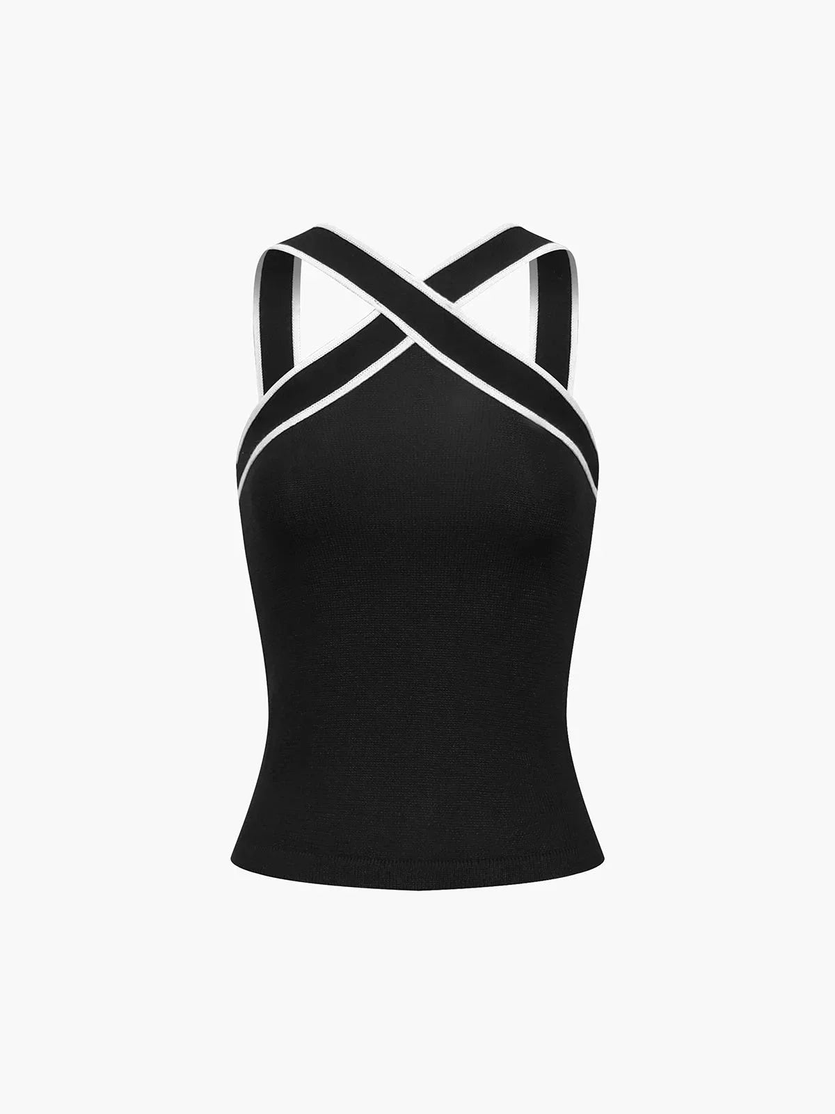 Top halter mujer | tirantes cruzados para uso diario