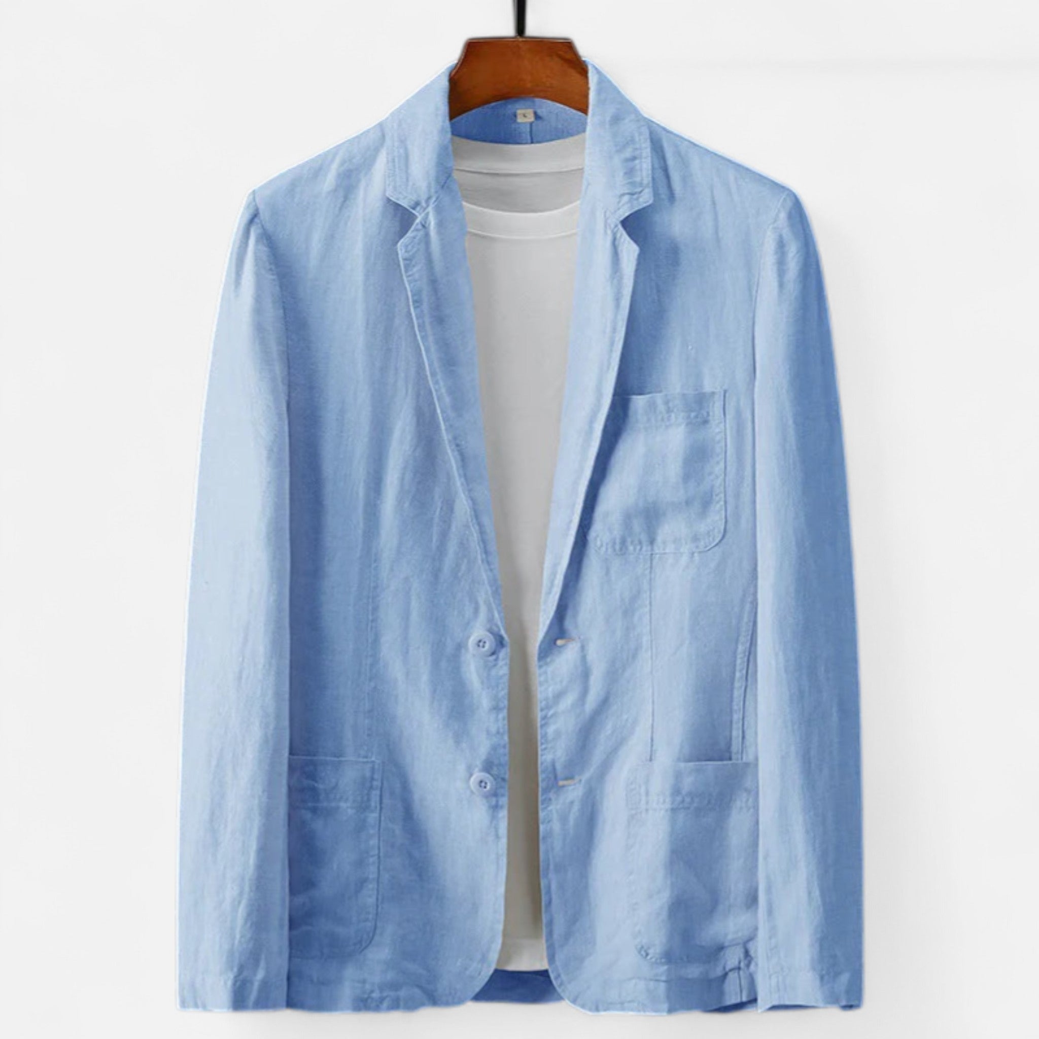 Blazer décontracté homme Élégance intemporelle en lin