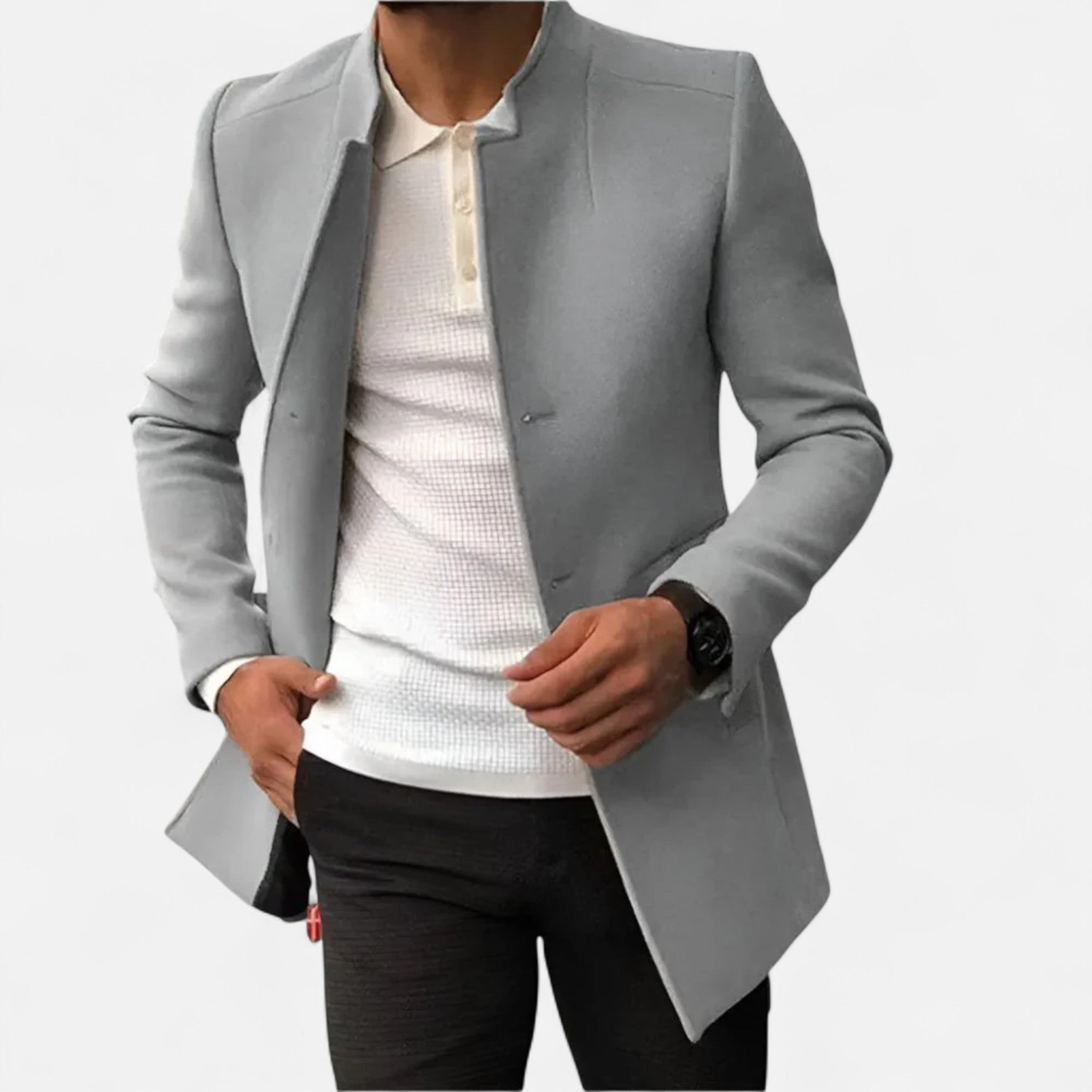 Abrigo Hombre Lana Elegancia Atemporal