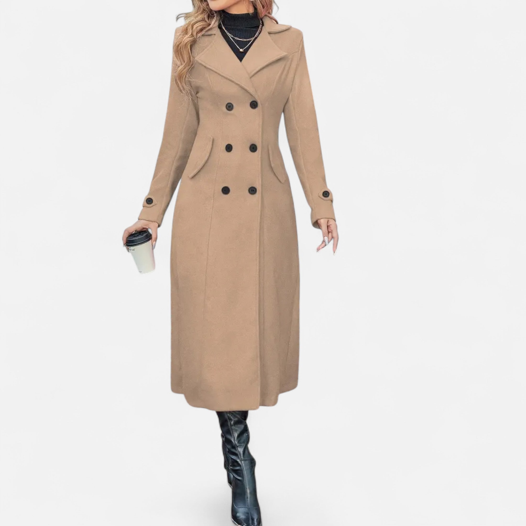 Abrigo Largo de Invierno para Mujer