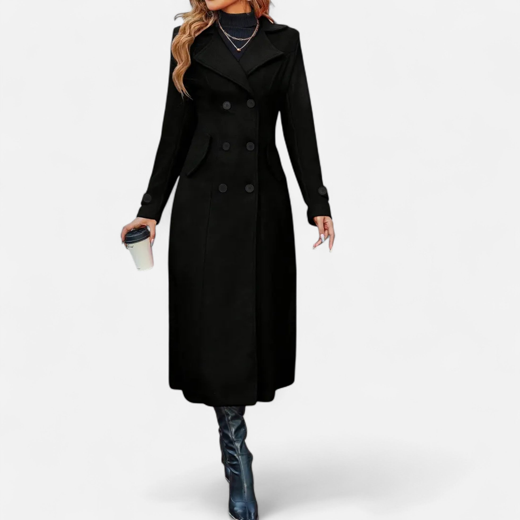 Abrigo Largo de Invierno para Mujer