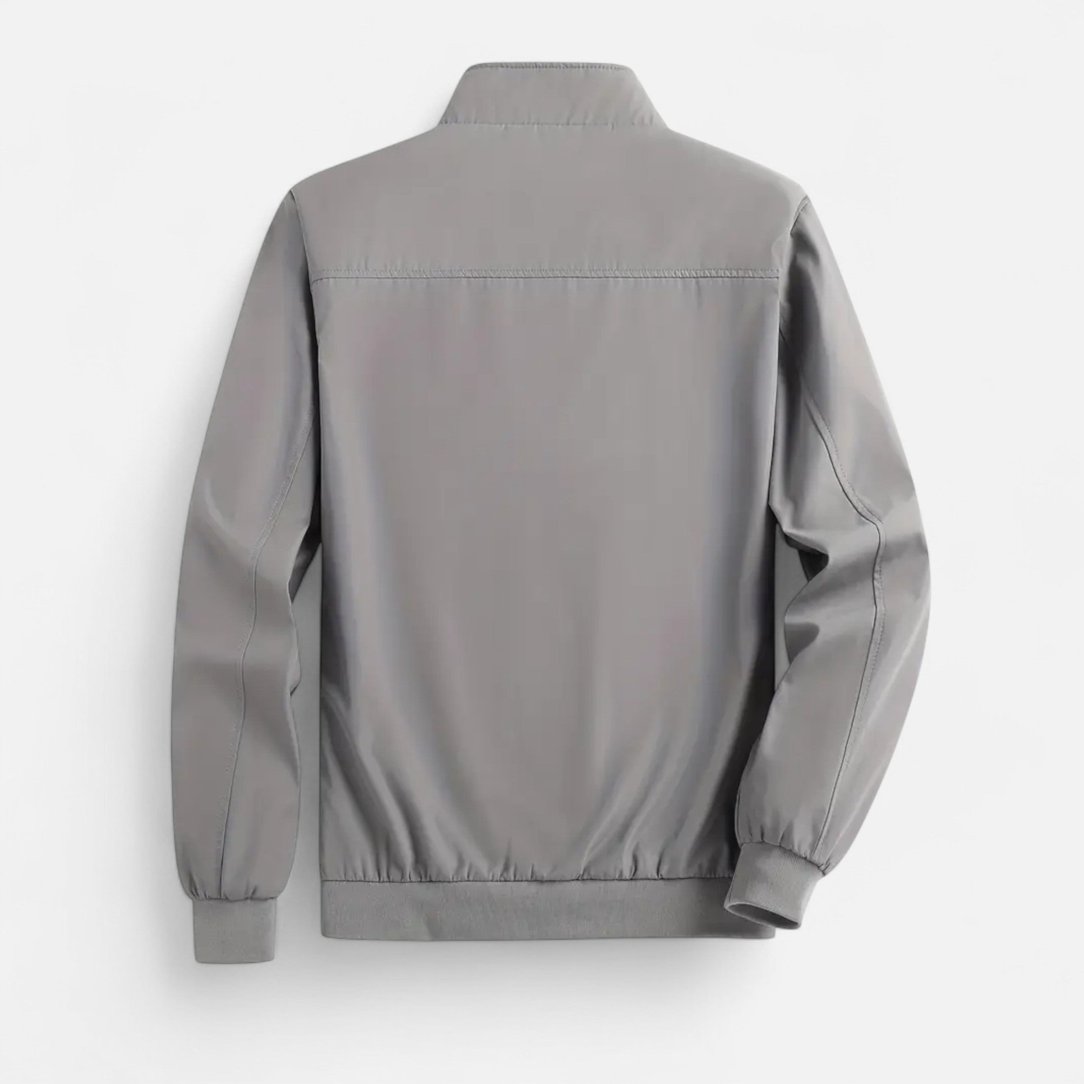 Chaqueta Ligera Hombre Cremallera Cuello Alto