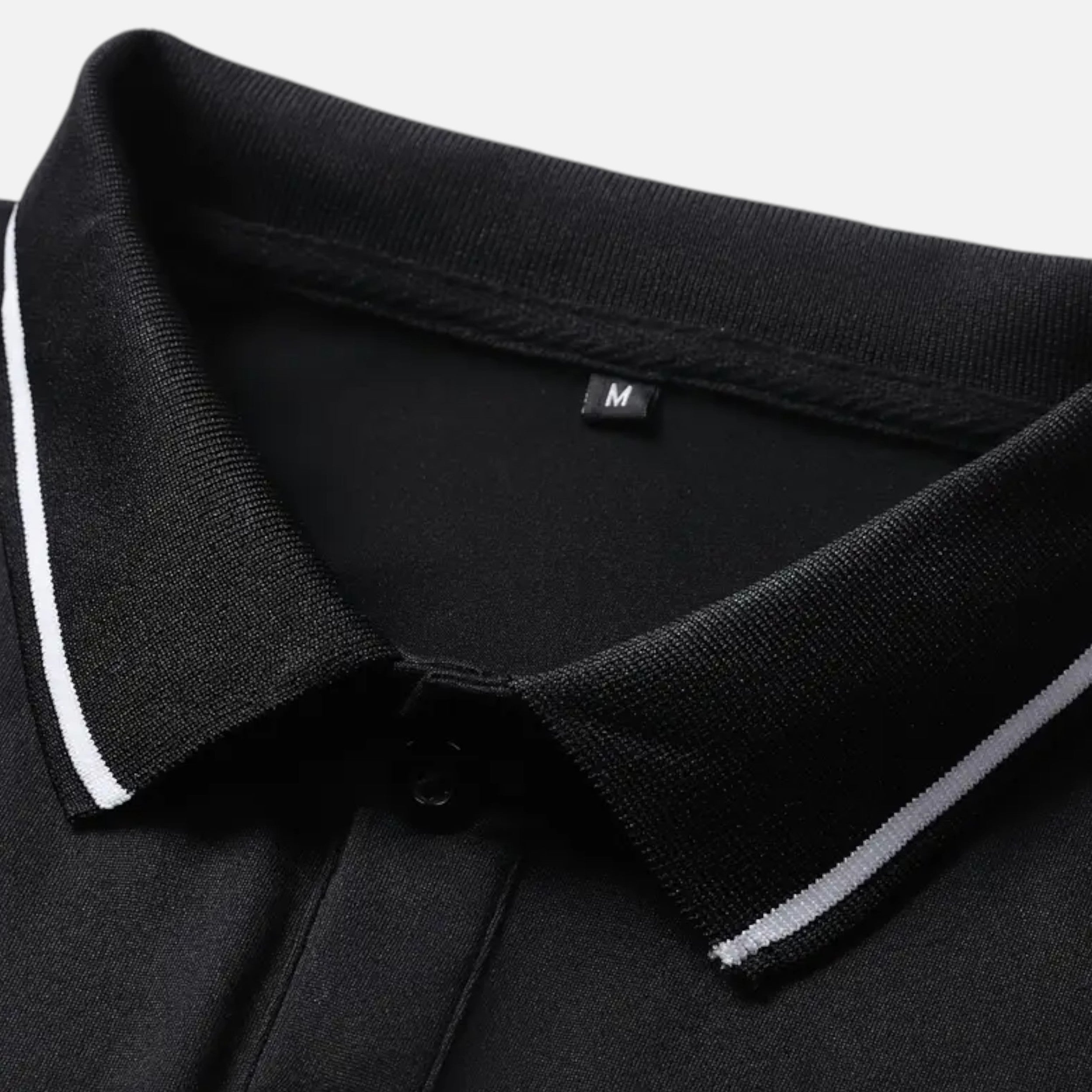 Polo Hombre Manga Larga Estilo Rugby Casual