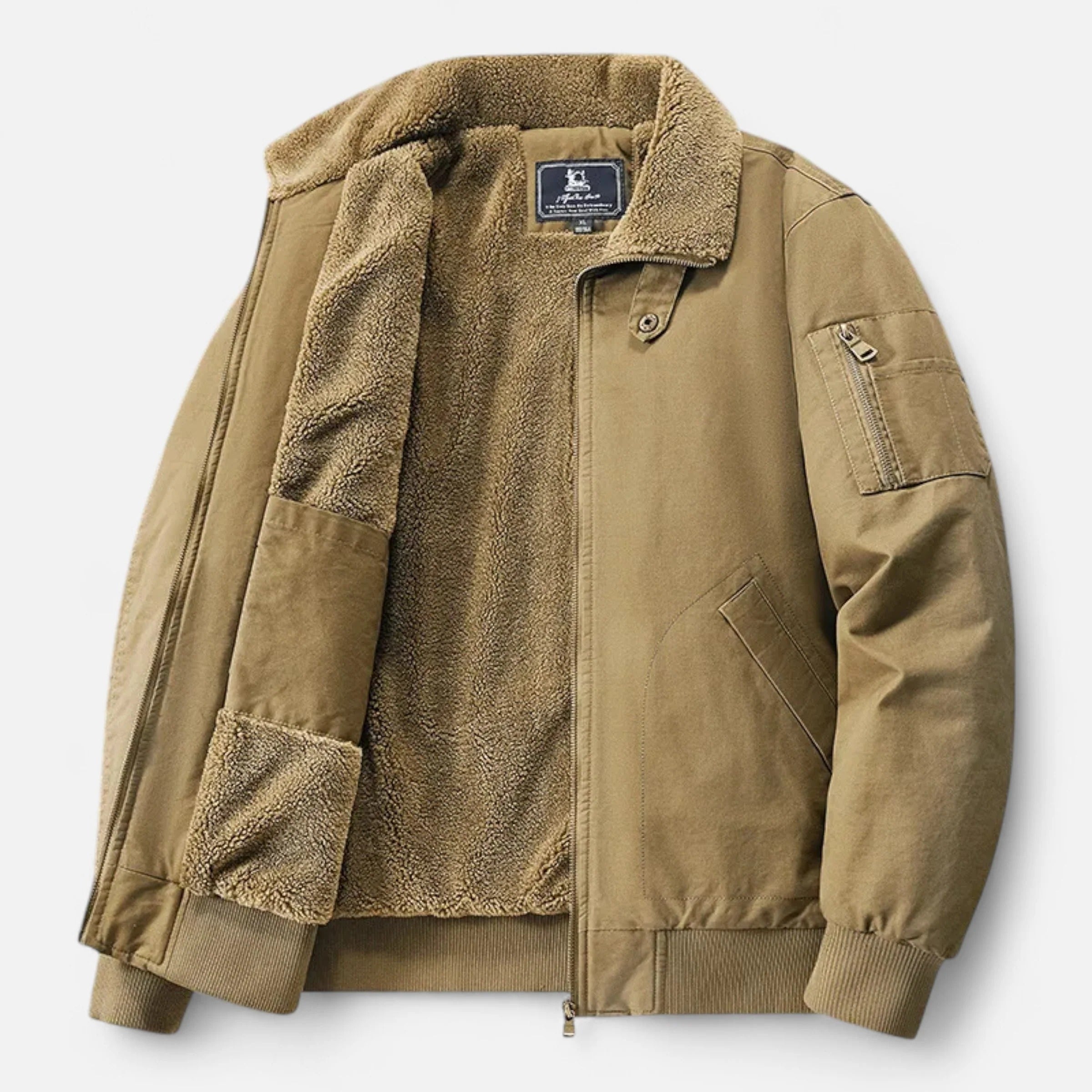 Chaqueta Hombre Invierno Algodón y Lana