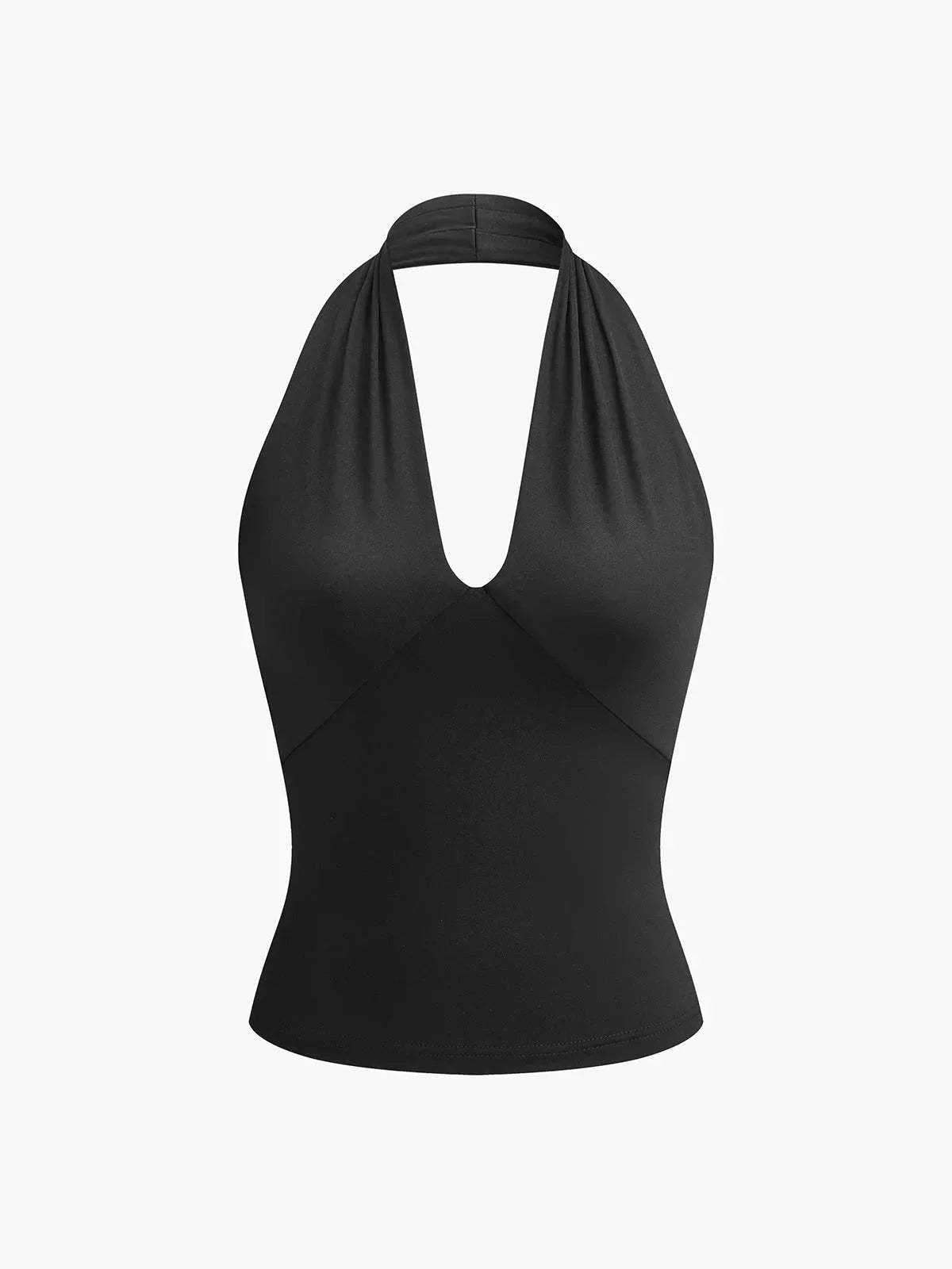 Haut dos nu femme | col croisé en V pour un usage quotidien