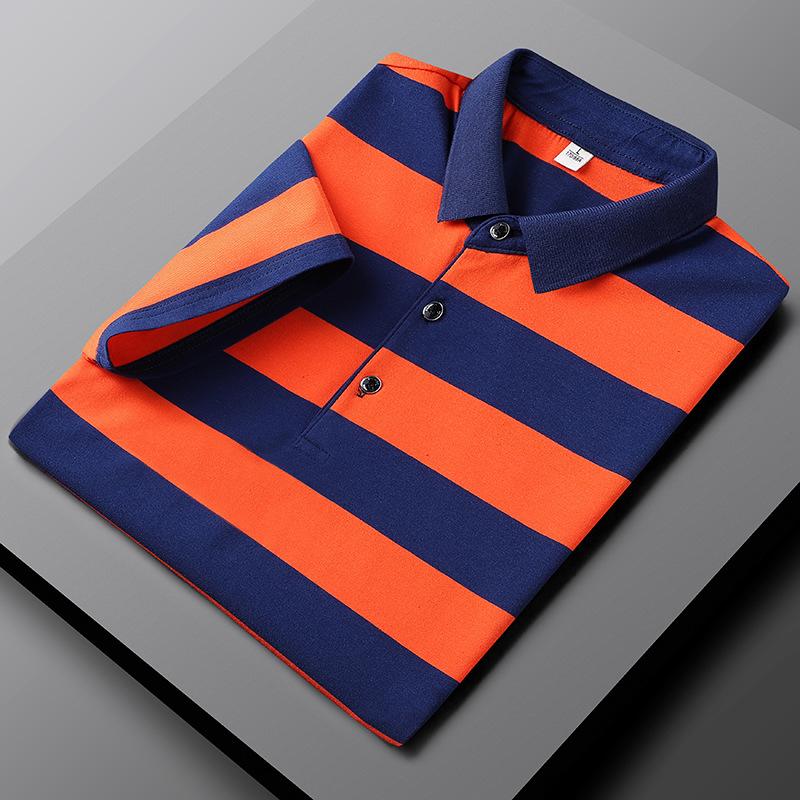 Polo para hombre en algodón piqué de corte regular — golf