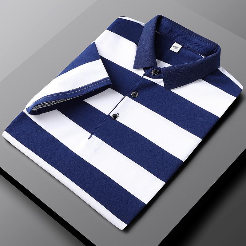 Polo para hombre en algodón piqué de corte regular — golf