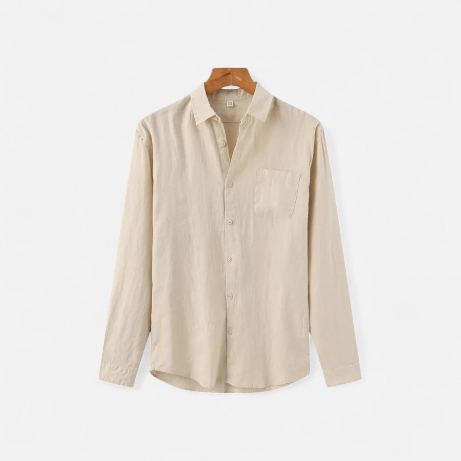 Camisa de Lino para Hombre de Manga Larga – Elegancia Atemporal, Comodidad Natural