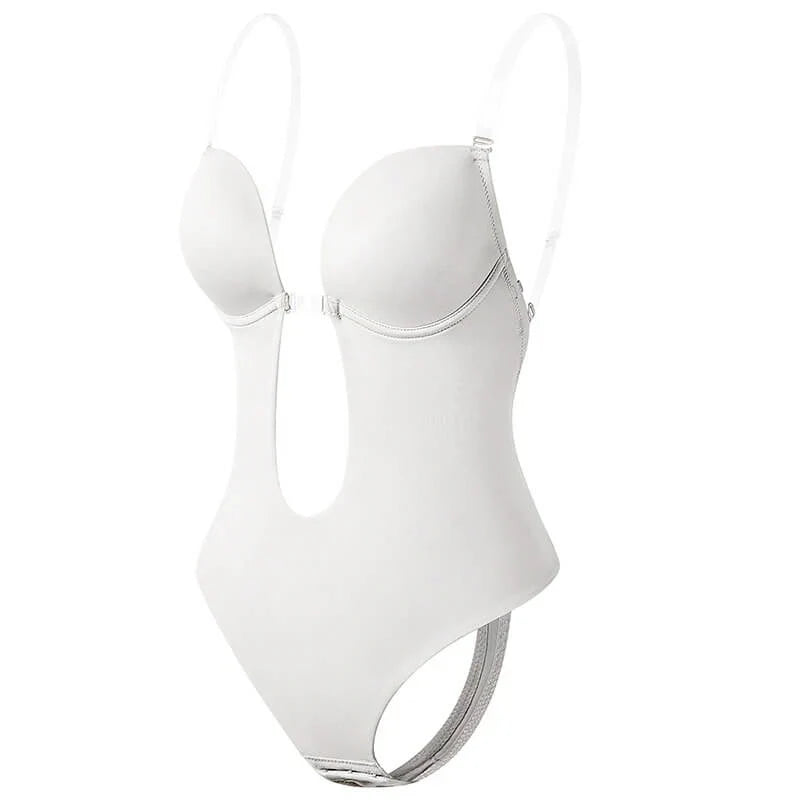Women's Shaping Body Deep Neckline Open Back