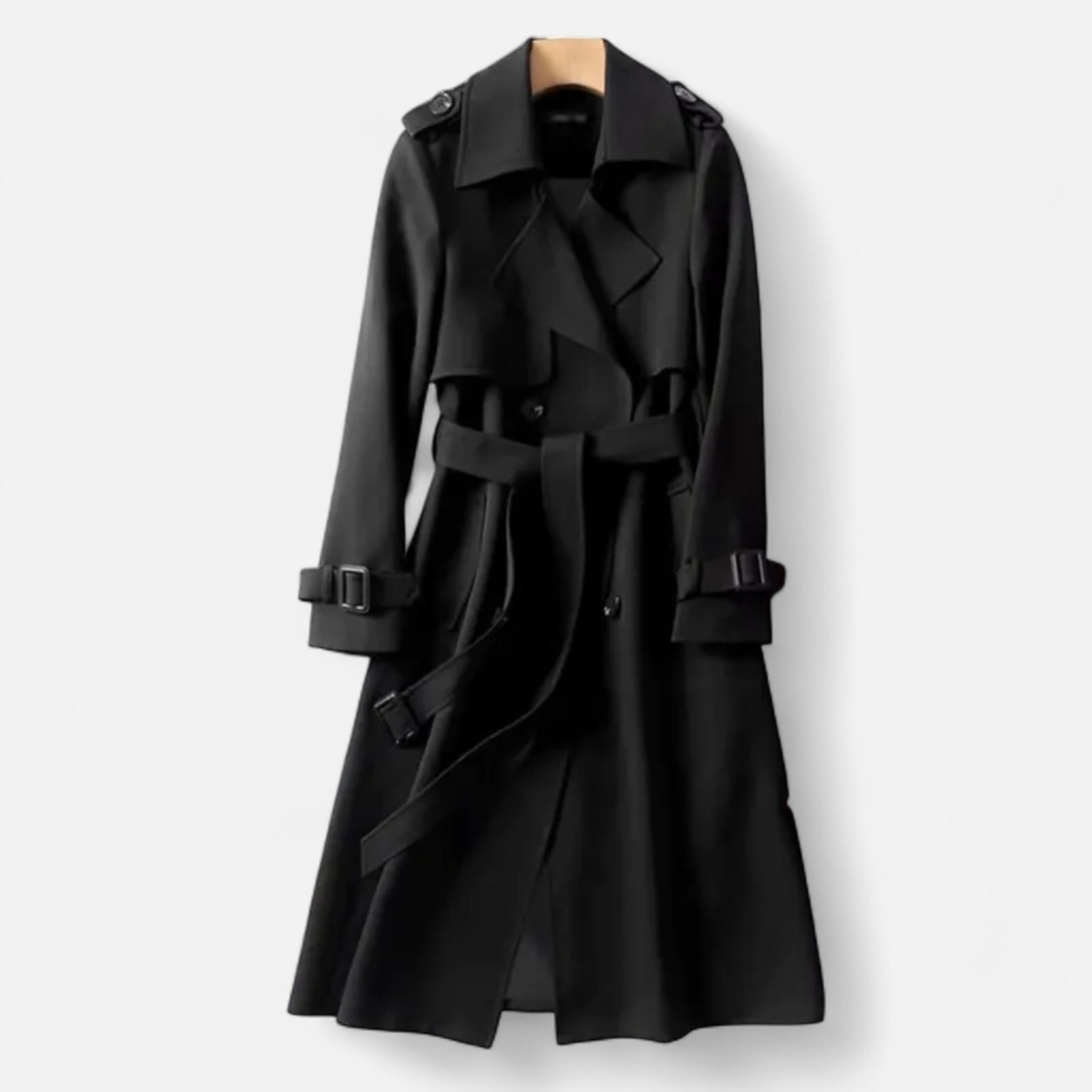 Gabardina Vintage Mujer Corte Icónico Moderno