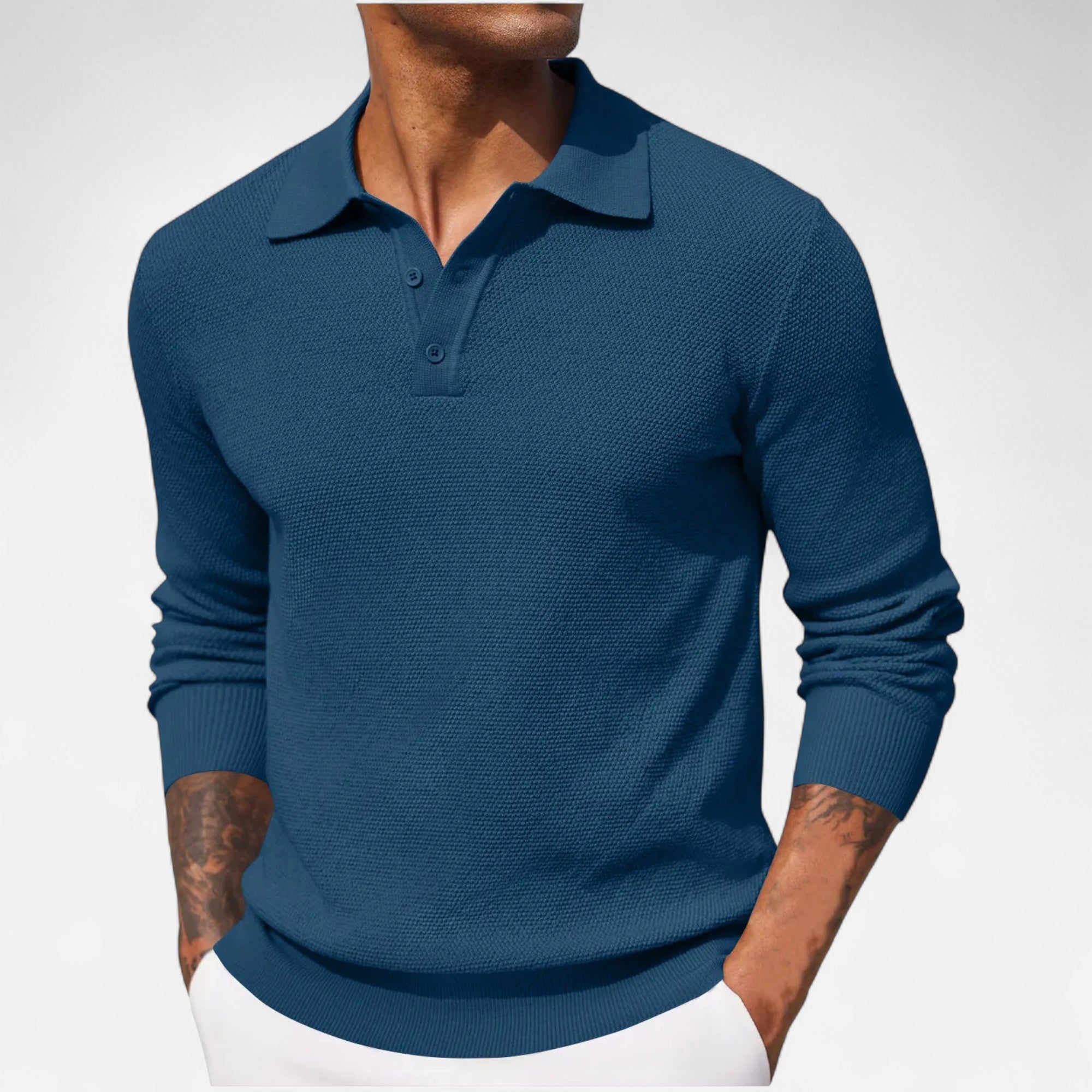 Polo de Manga Larga de Lujo