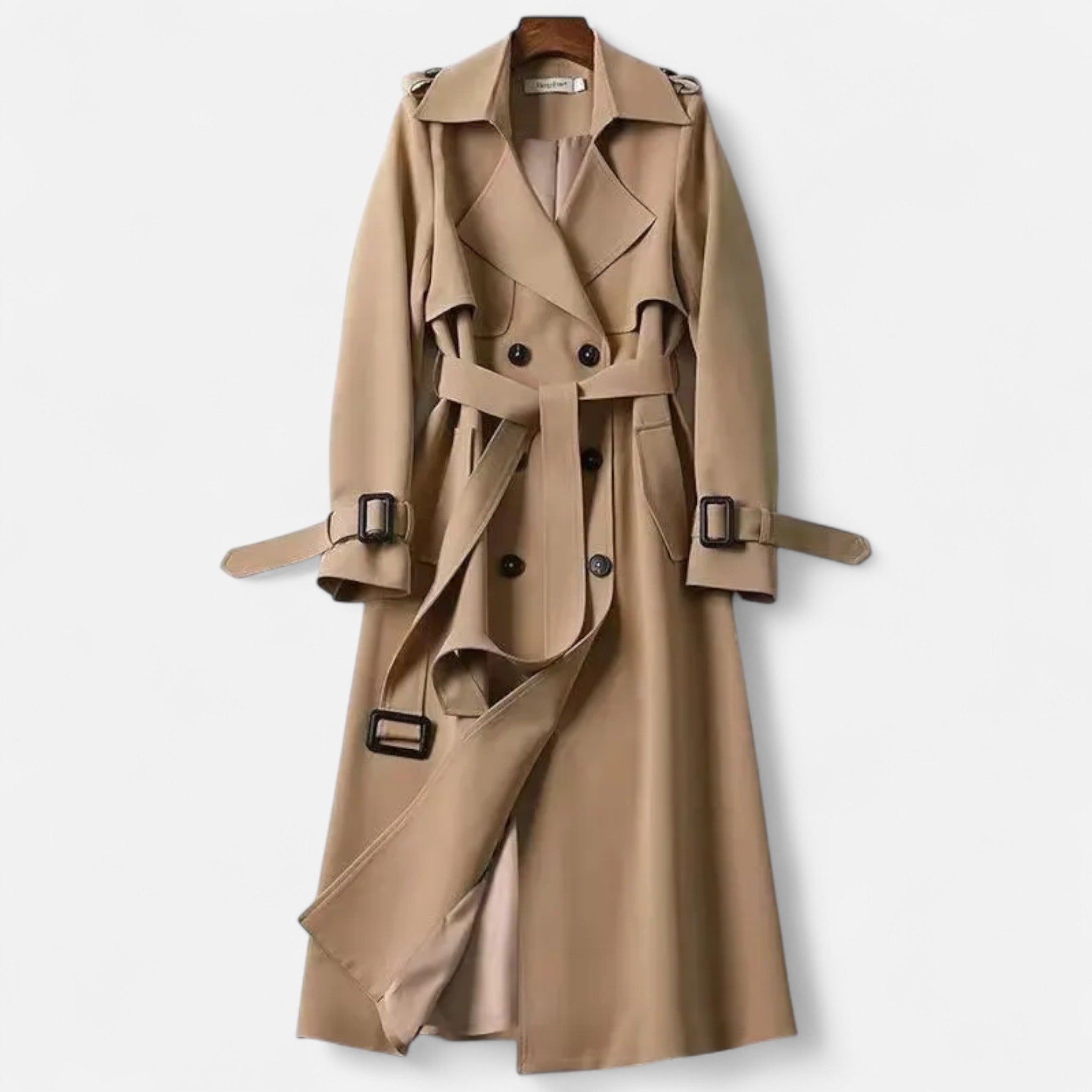 Gabardina Vintage Mujer Corte Icónico Moderno