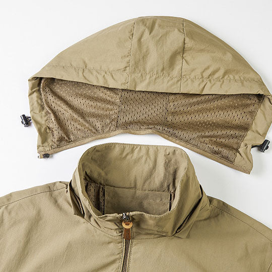 Chaqueta Resistente al Agua con Capucha Desmontable y Forro Cálido
