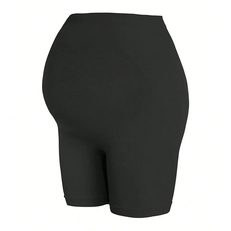 Pantalón corto maternidad talle alto soporte