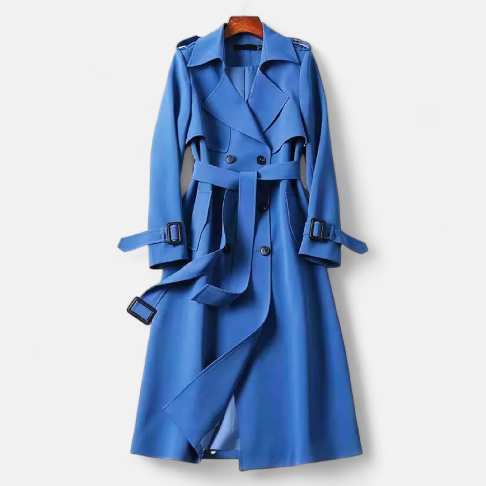 Gabardina Vintage Mujer Corte Icónico Moderno