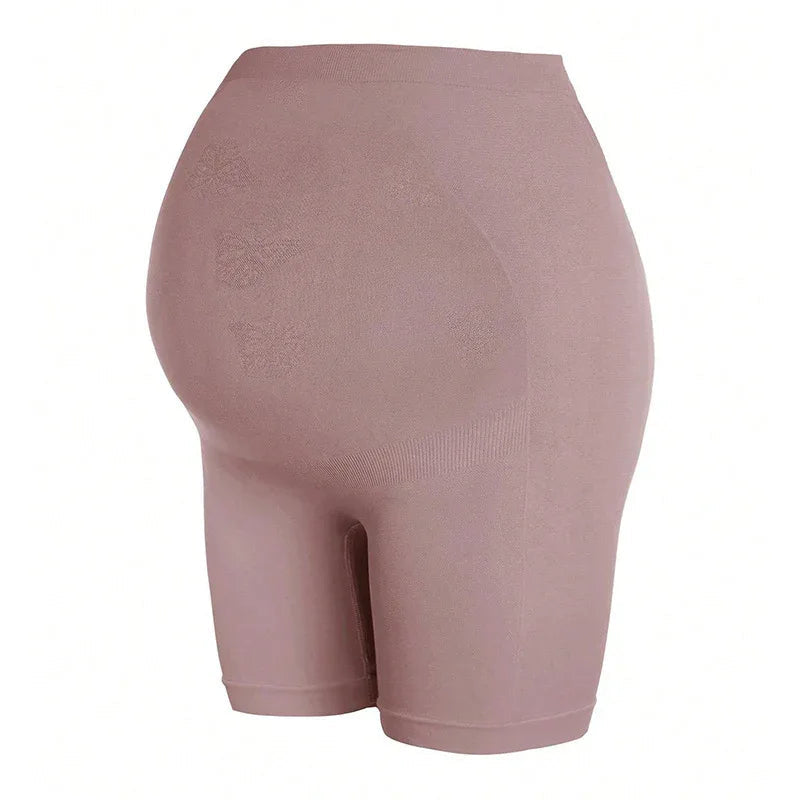Pantalón corto maternidad talle alto soporte
