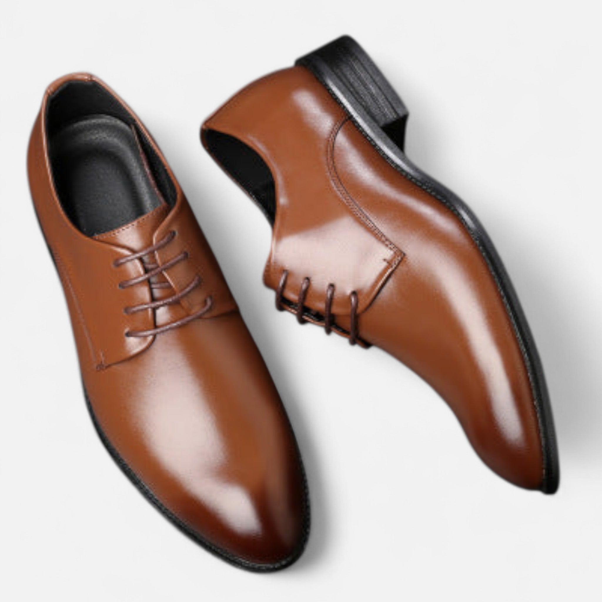 Zapatos Hombre Verano Elegantes con Cordones Clásicos