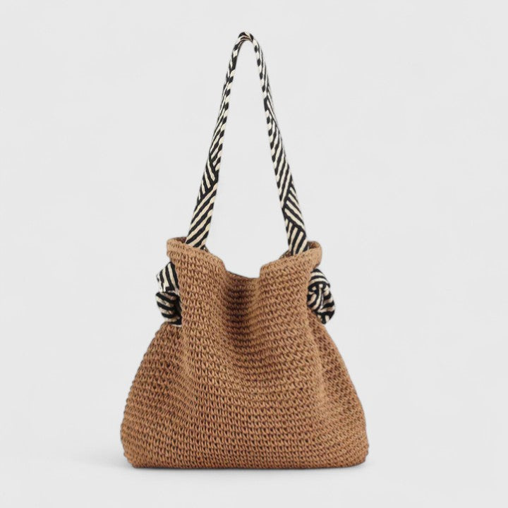 Bolso hombro mujer tejido shopper casual