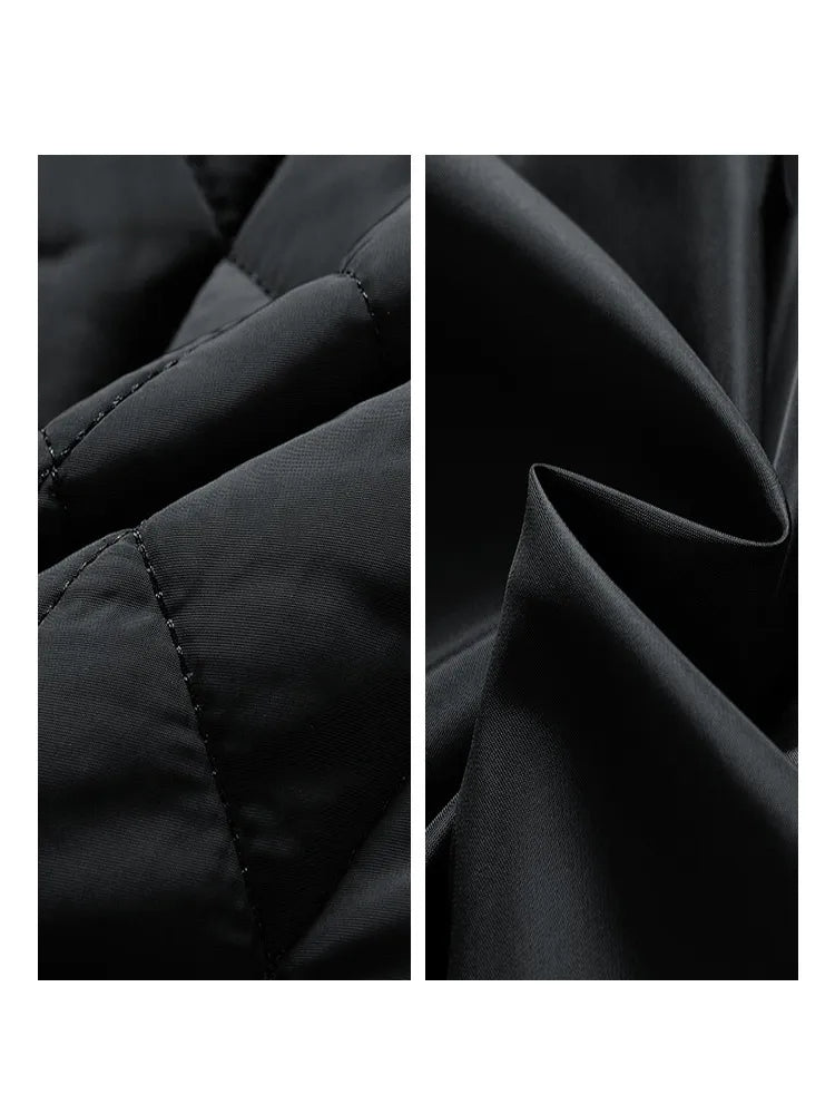 Chaqueta Acolchada Moderna para Hombre con Corte Cómodo y Diseño Estructurado