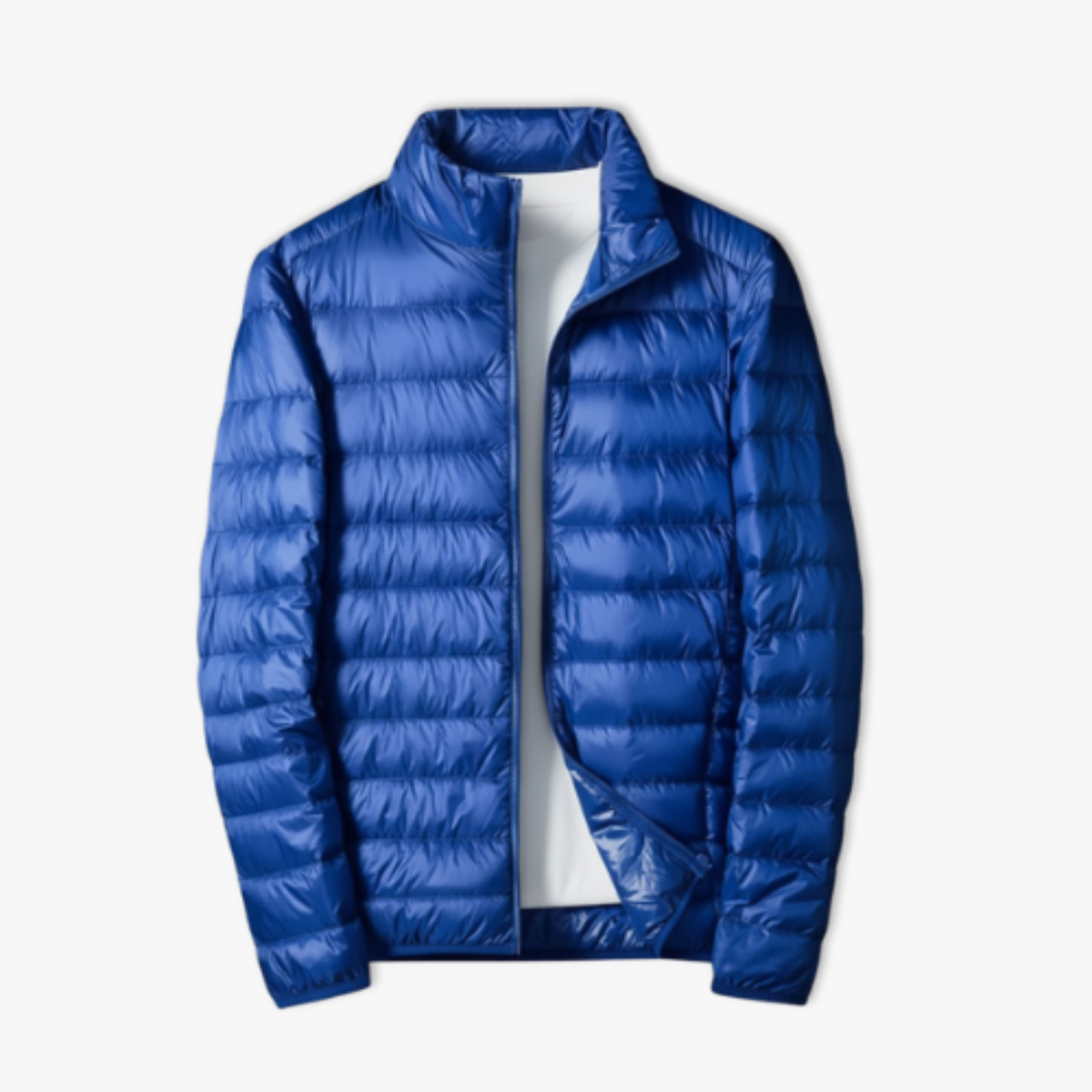 Chaqueta de Plumón Ultraligera para Hombre Impermeable y Plegable
