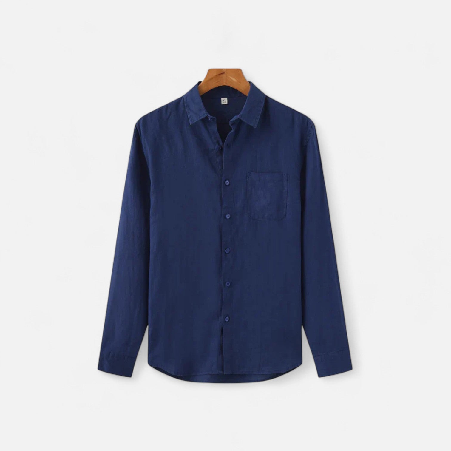 Camisa de Lino para Hombre de Manga Larga – Elegancia Atemporal, Comodidad Natural