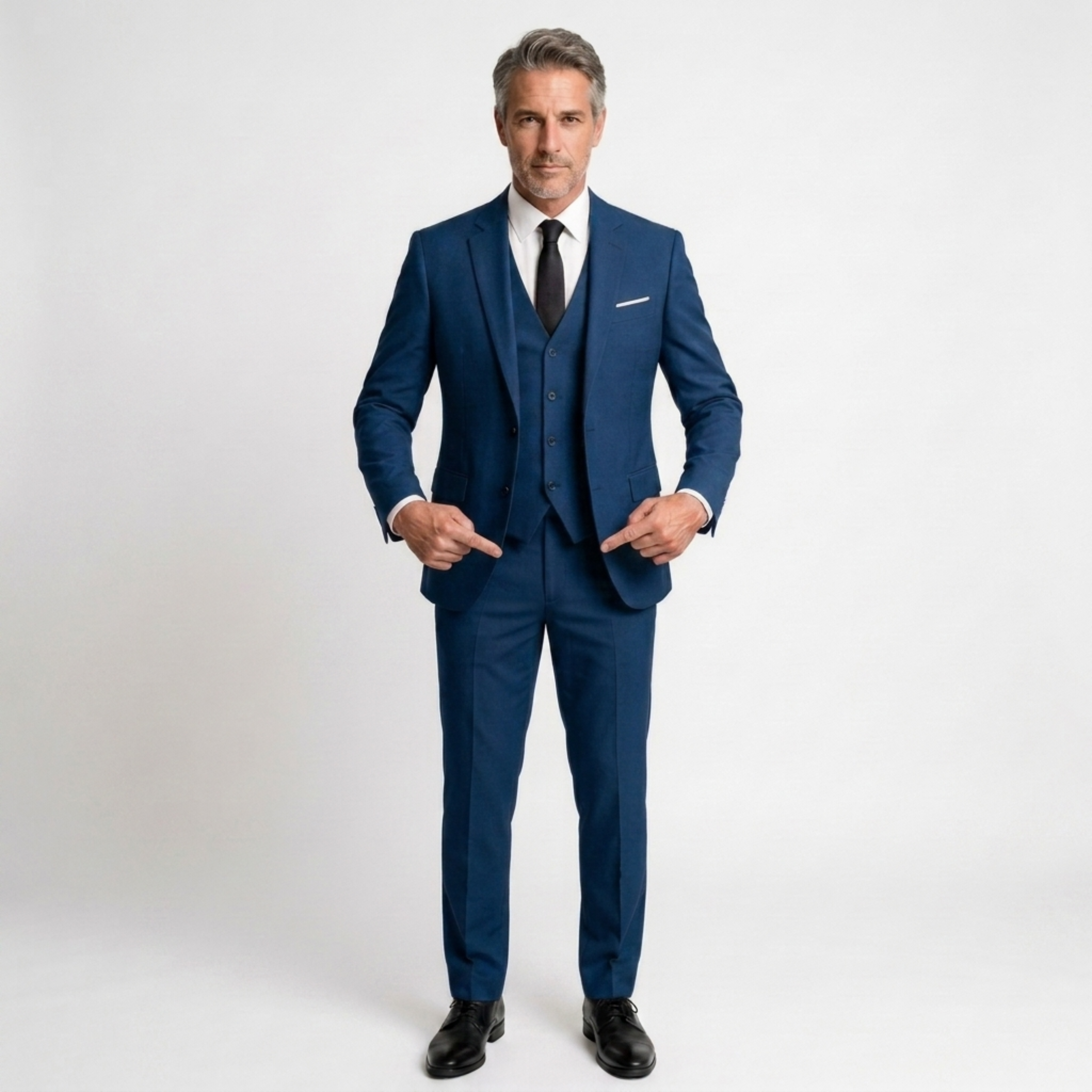 Traje hombre tres piezas slim fit | conjunto formal para bodas