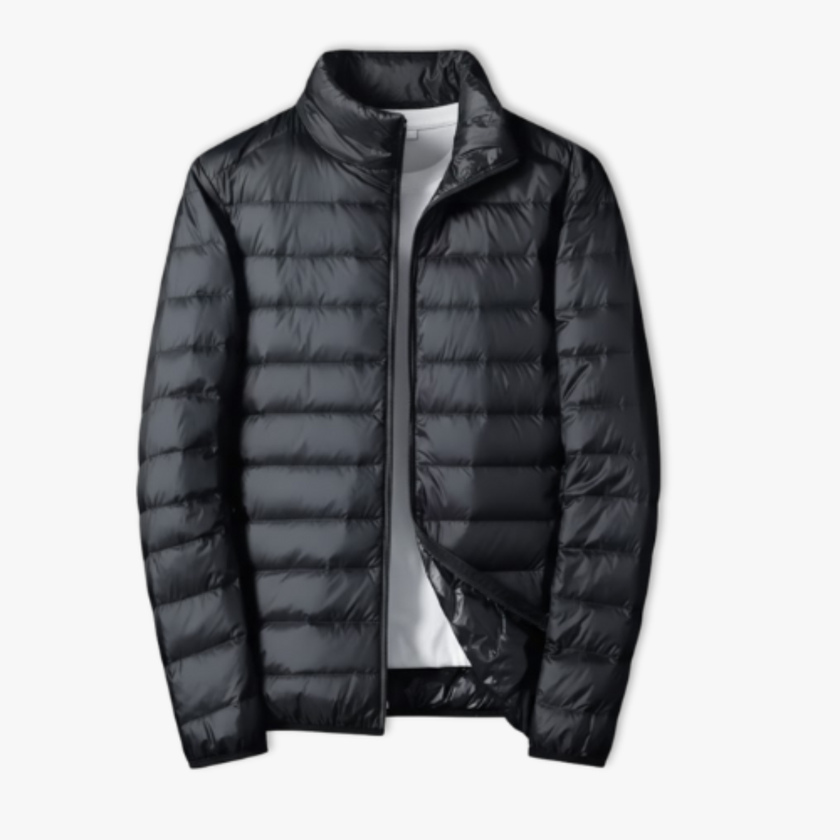 Chaqueta de Plumón Ultraligera para Hombre Impermeable y Plegable