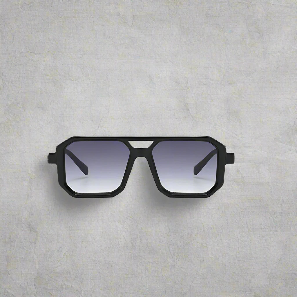 Gafas de Sol Cuadradas Retro de Lujo con Protección UV400 para Hombre y Mujer