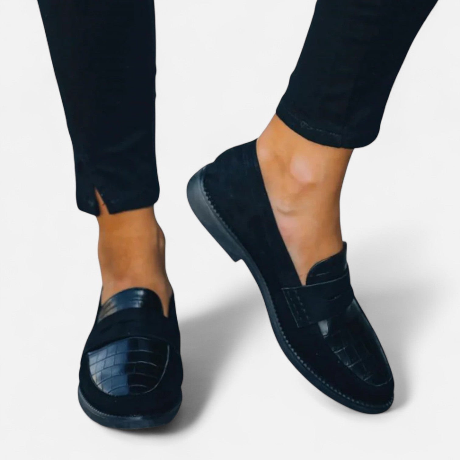 Mocasines de Cuero de Lujo para Mujer – Diseño Atemporal, Comodidad Todo el Año