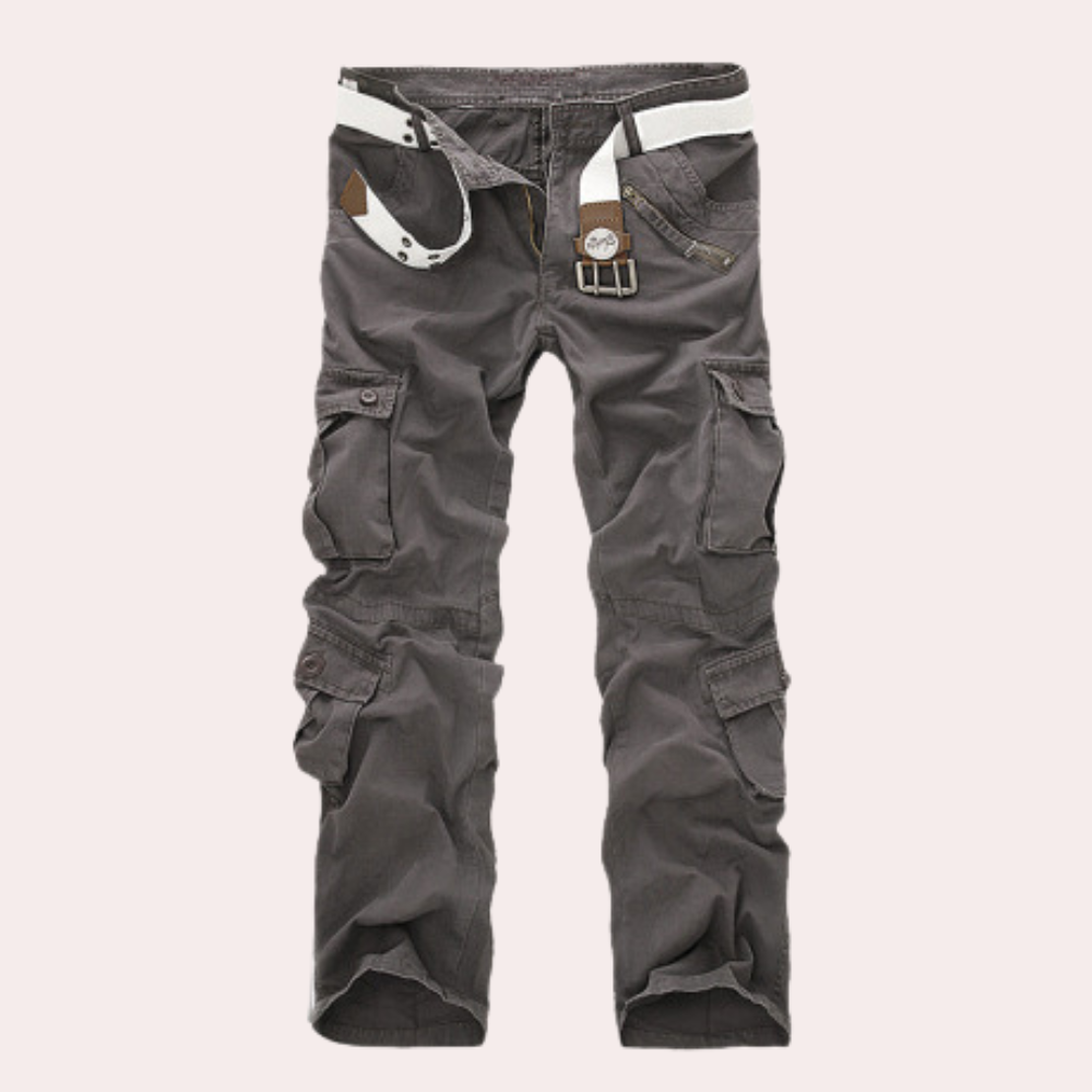 Pantalón Cargo para Hombre Cómodo con Bolsillos Funcionales y Corte Moderno