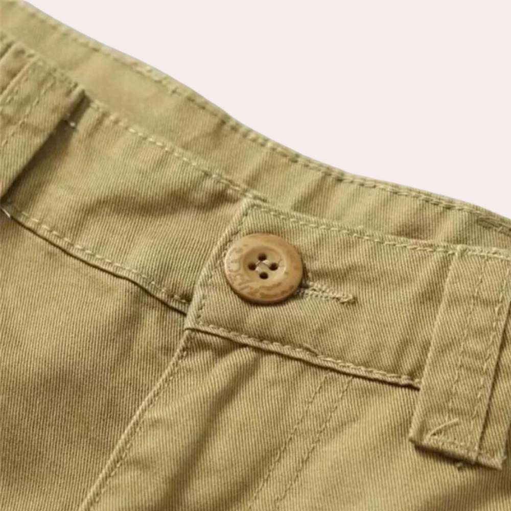 Pantalón Cargo para Hombre Cómodo con Bolsillos Funcionales y Corte Moderno