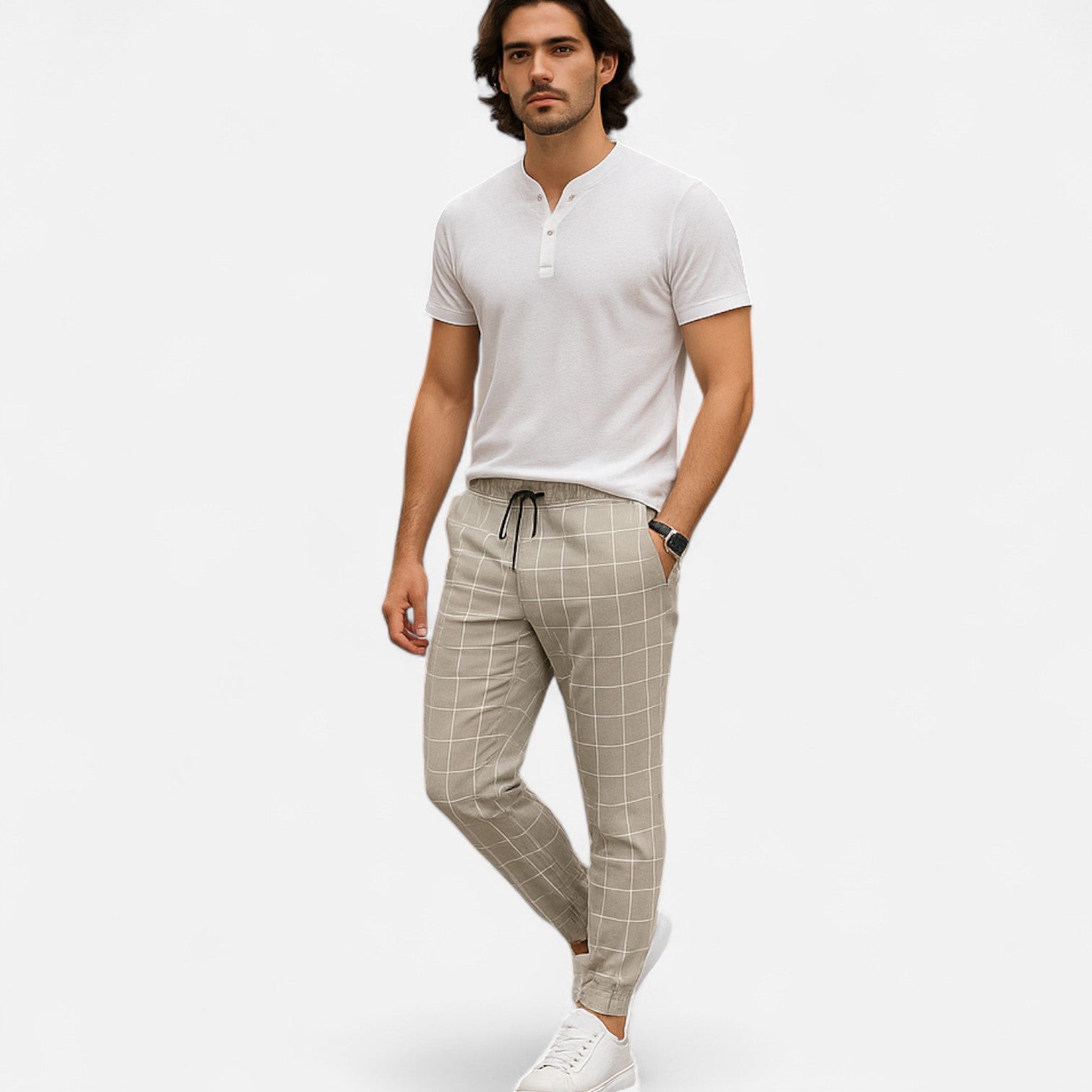 Pantalones Casuales para Hombre – Comodidad Diaria, Estilo Sofisticado