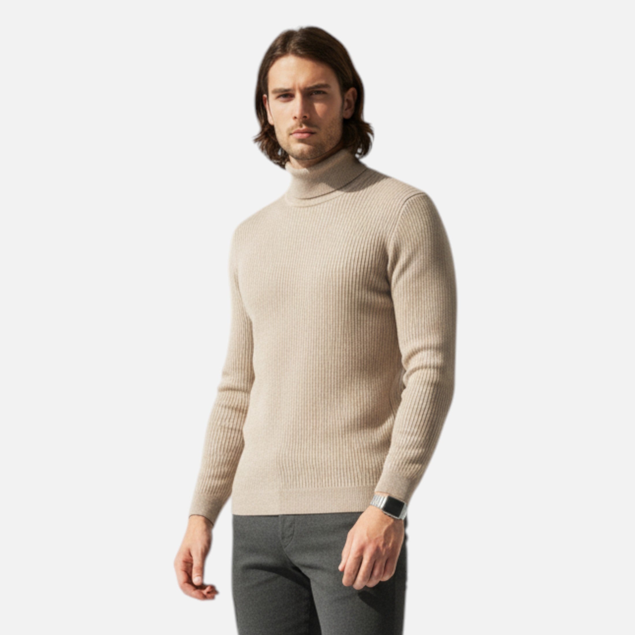 Jersey de Cuello Alto Clásico para Hombre