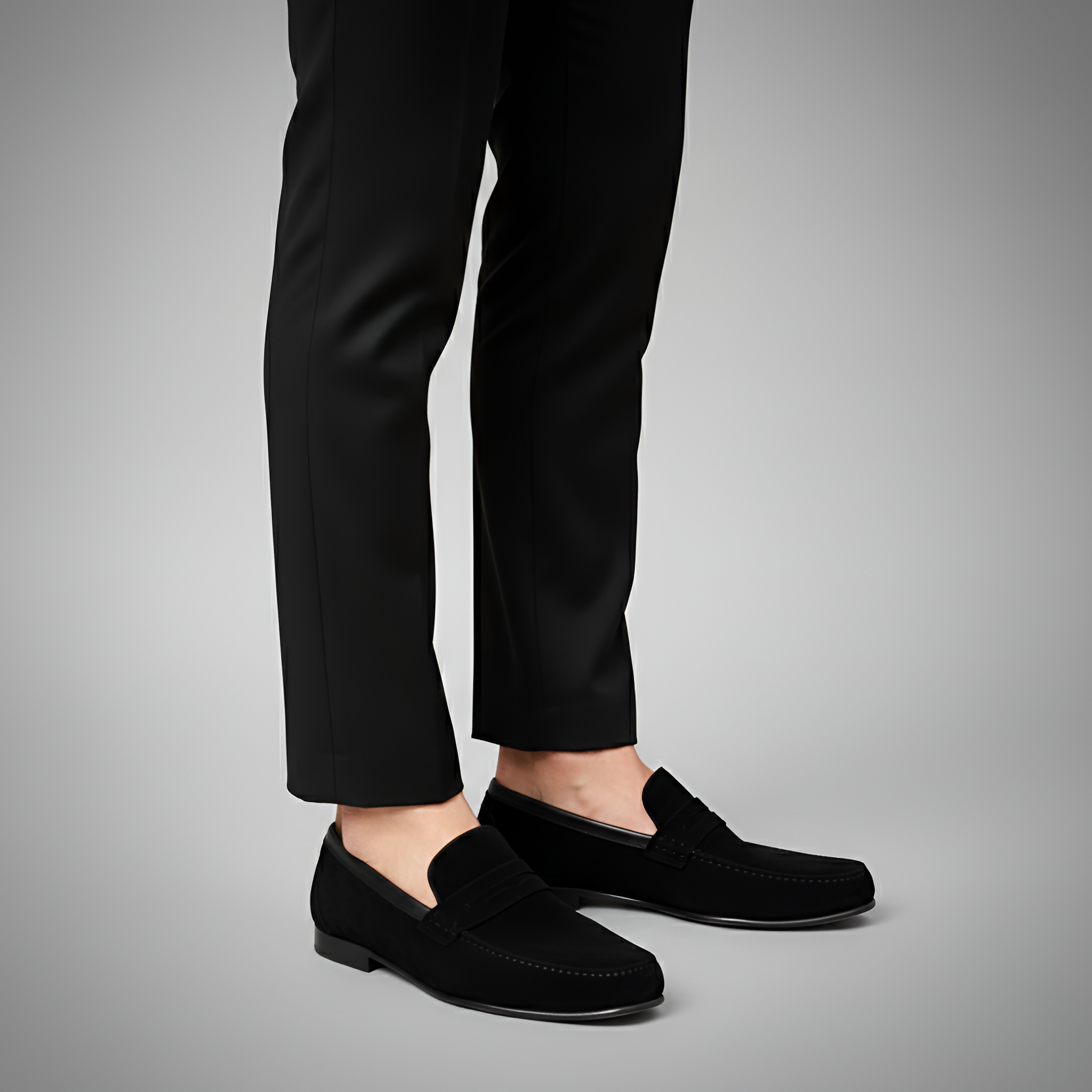 Mocasines de Gamuza para Hombre con Diseño Slip-On y Suela Ligera