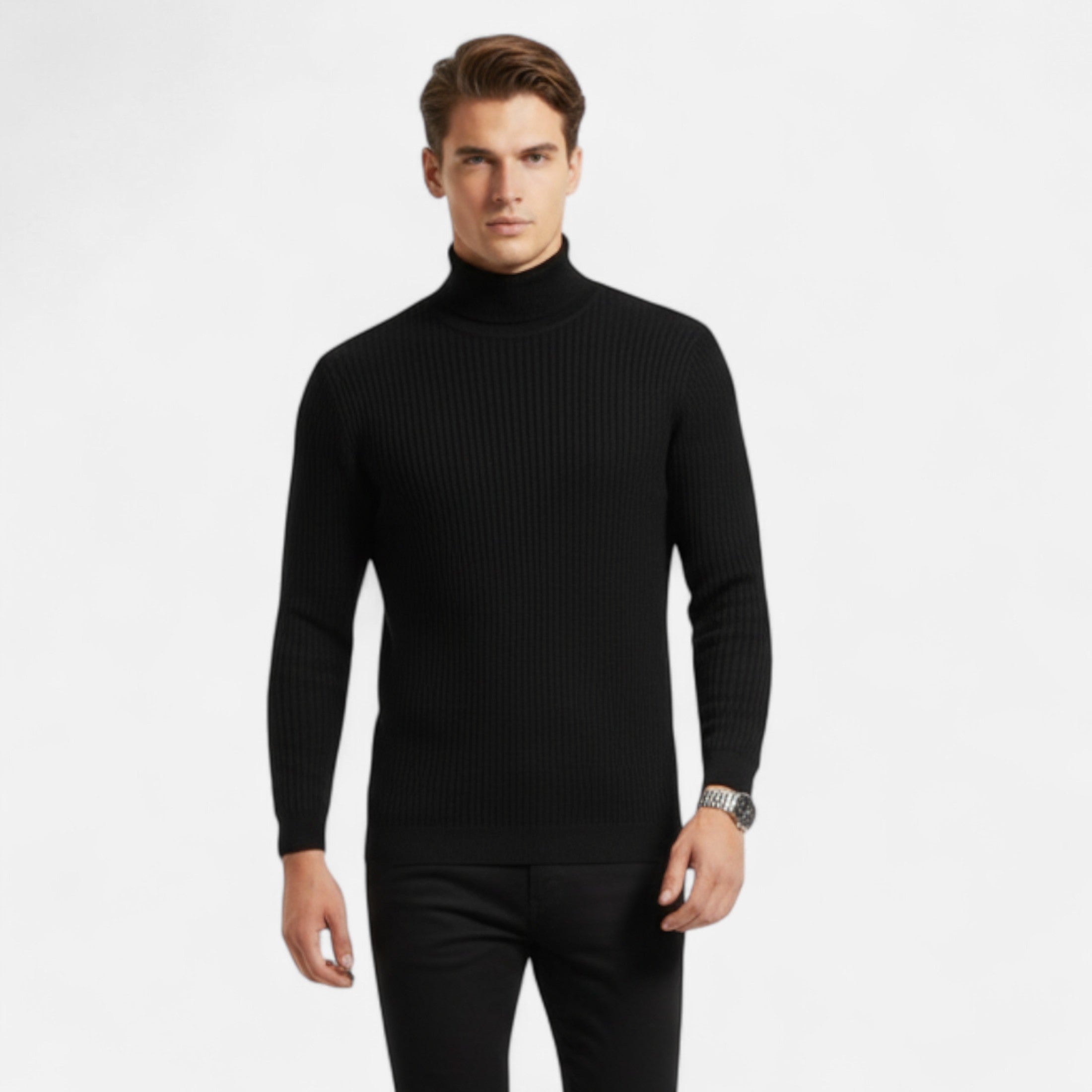 Jersey de Cuello Alto Clásico para Hombre