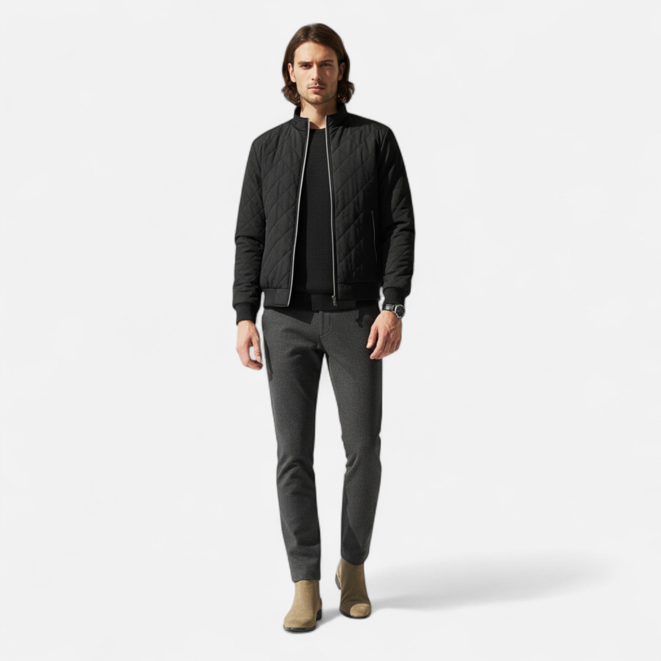 Eliaro Moda | Botins Chelsea de Elegância Clássica para Homem