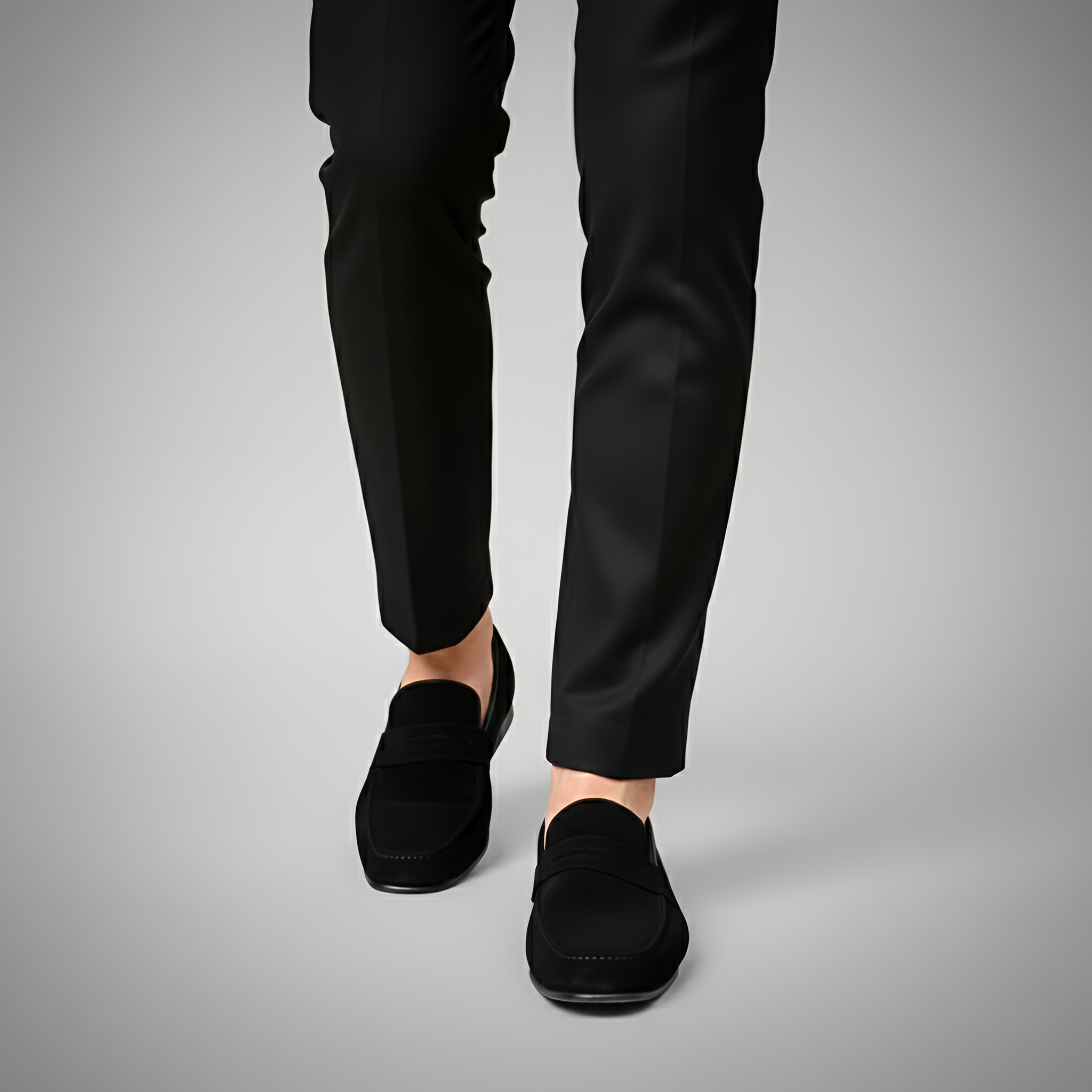 Mocasines de Gamuza para Hombre con Diseño Slip-On y Suela Ligera
