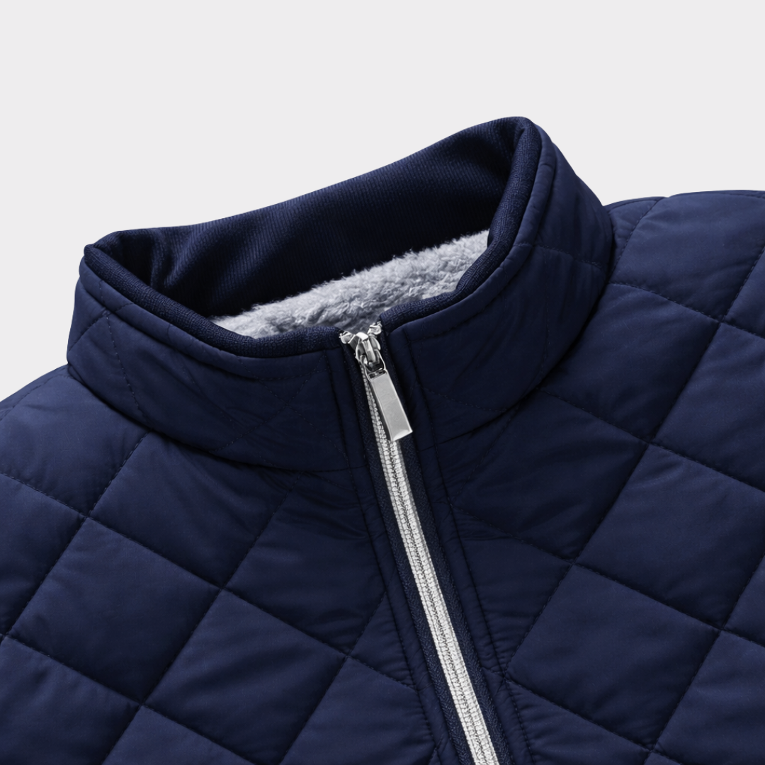 Chaqueta Acolchada con Forro Polar y Estructura Reforzada para el Uso Diario